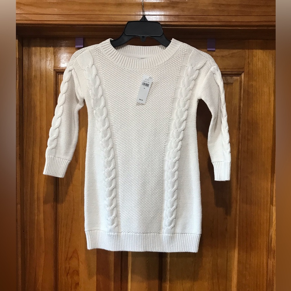 Girls Gap Kids Knit LS Pullover Sweater Dress NWT
4 / 5 XS Extra Small
1…